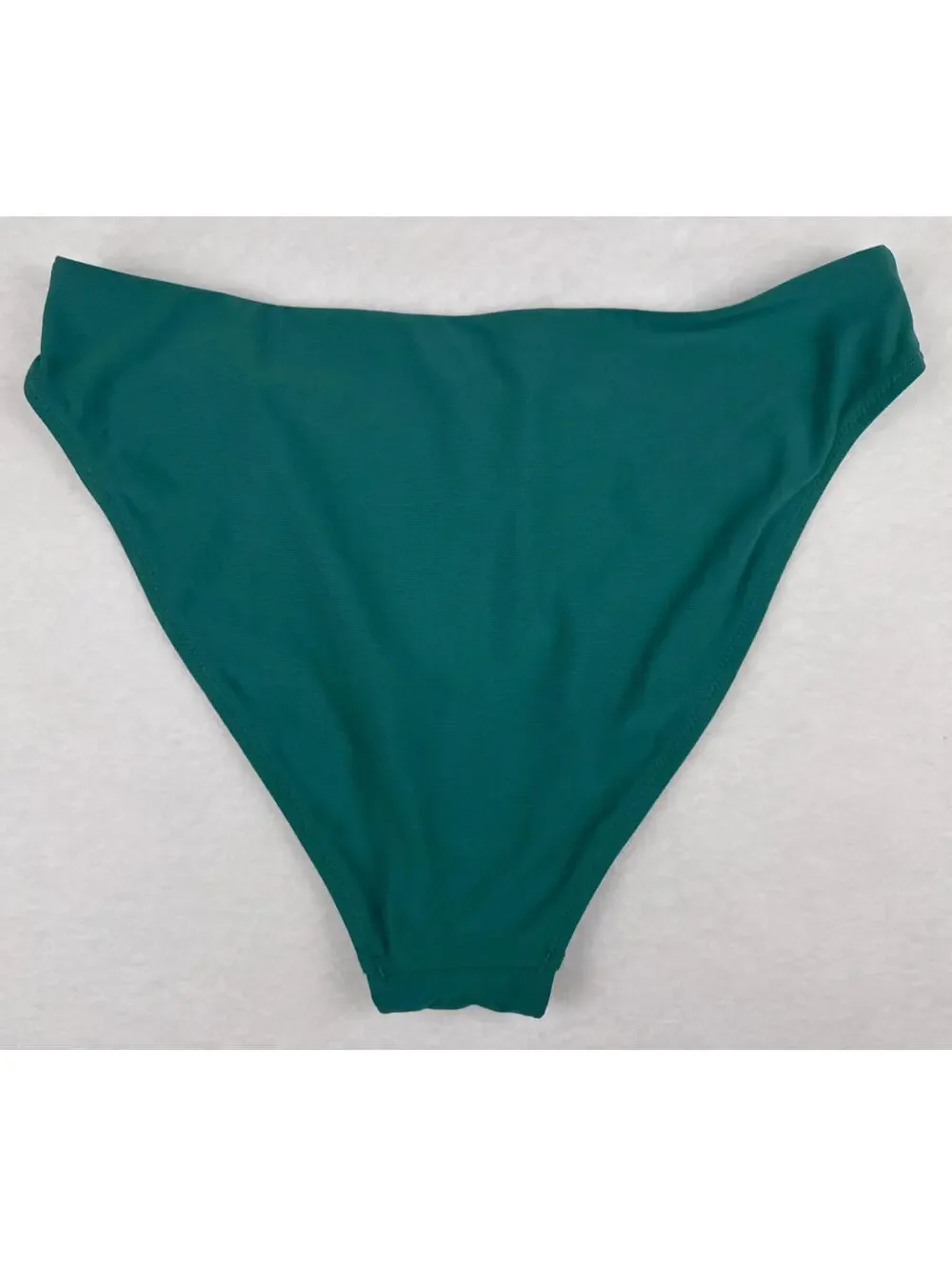 CALIA Bikini Bottom Womens Small Jungle‎ Green Low Rise Cheeky Coverage NWT